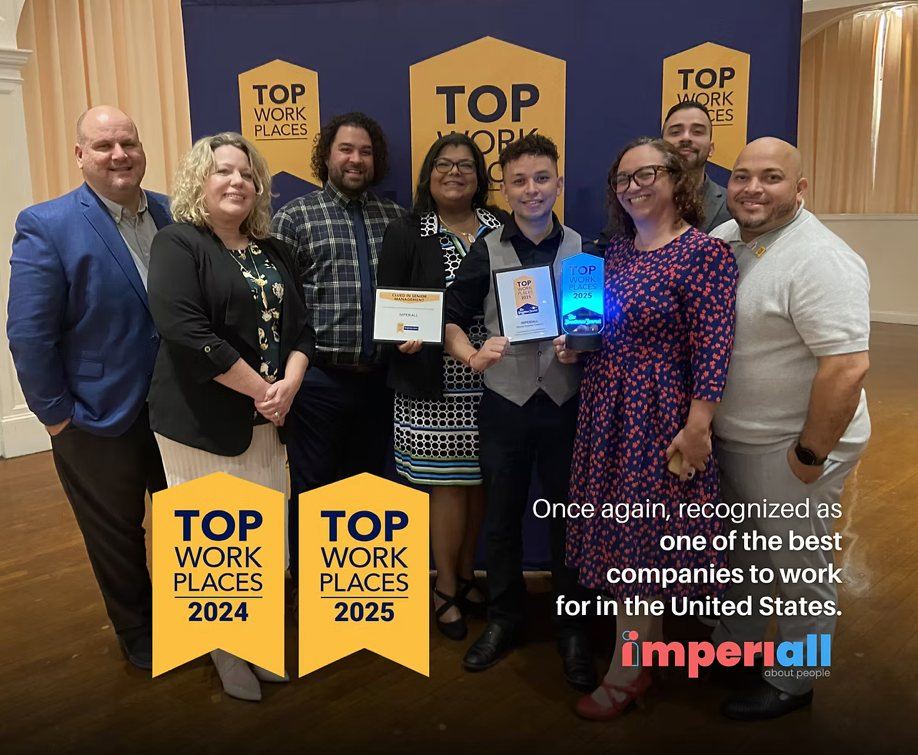 Top Workplaces 2024 and 2025 award